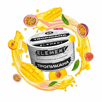 Табак Element Air, 25гр "Tropicana / Манго Маракуйя и Персик"